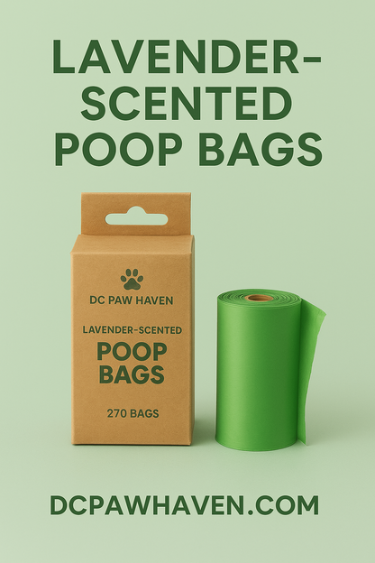 Lavender Scented Poop Bags for Dogs